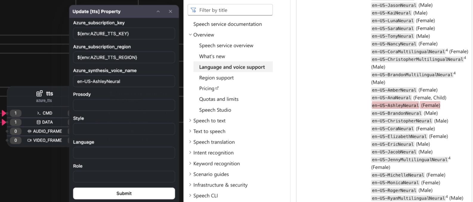 TEN Azure_synthesis_voice_name
